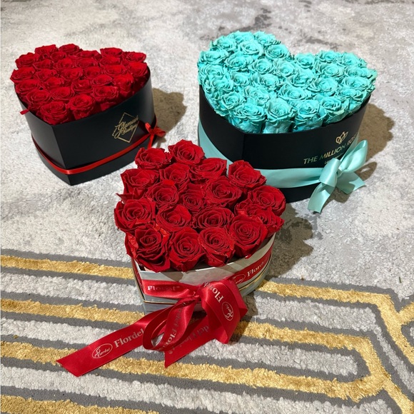 Heart-Shaped Box with Roses - Picture 5 of 5